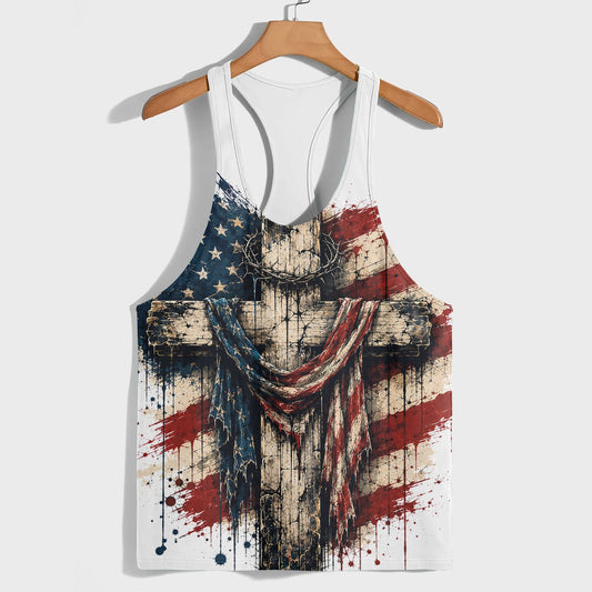Cross of Faith Racerback Tank Top- TT03235
