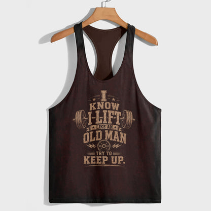 Bodybuilding Racerback Tank Top- TT03260