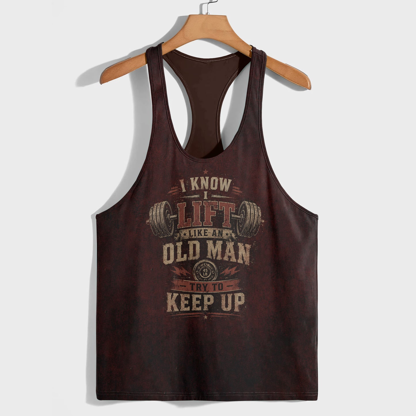 Bodybuilding Racerback Tank Top- TT03261