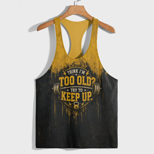 Bodybuilding Racerback Tank Top- TT03278