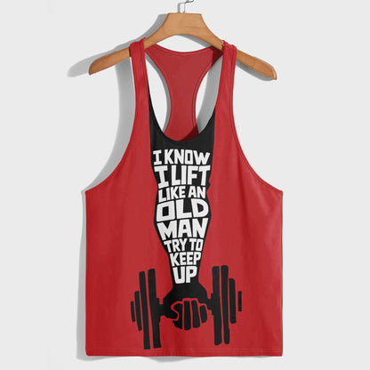 Bodybuilding Racerback Tank Top- TT03282