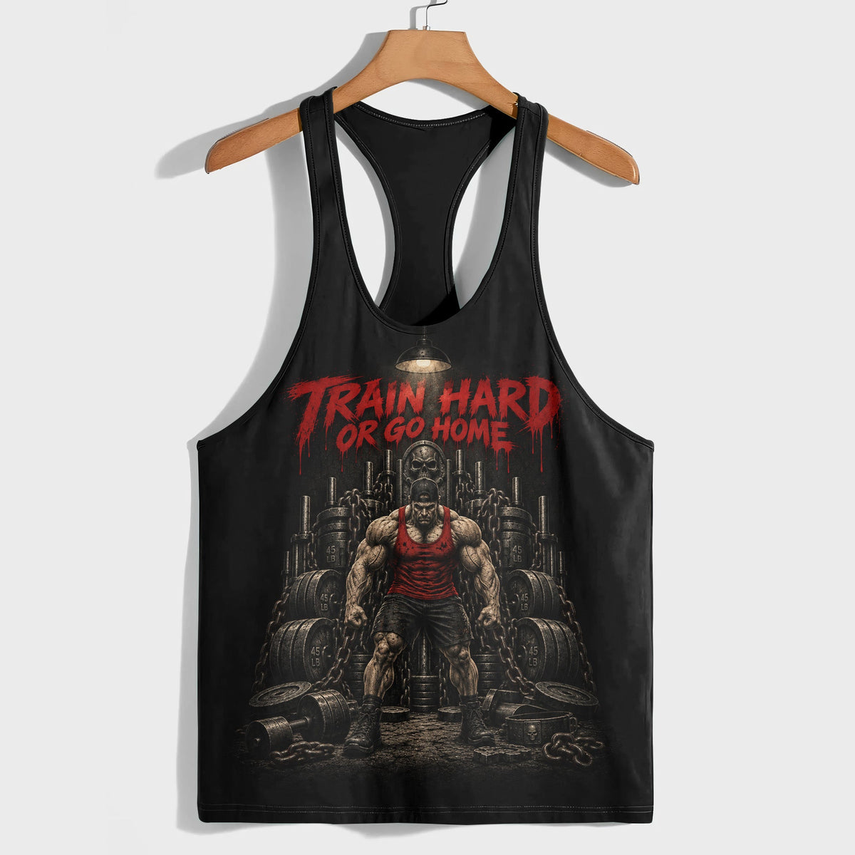 Bodybuilding Racerback Tank Top- TT03293