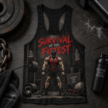 Bodybuilding Racerback Tank Top- TT03299