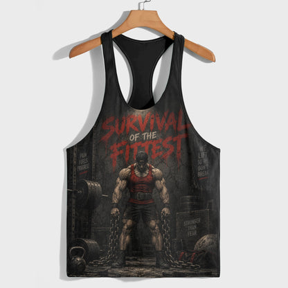 Bodybuilding Racerback Tank Top- TT03299