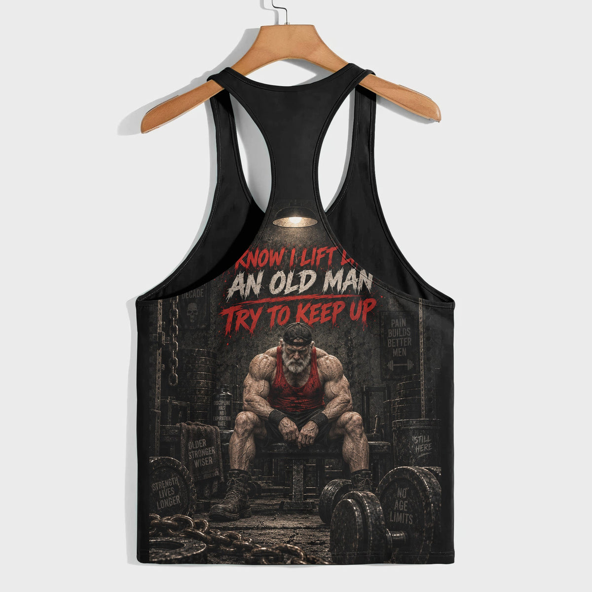 Bodybuilding Racerback Tank Top- TT03300