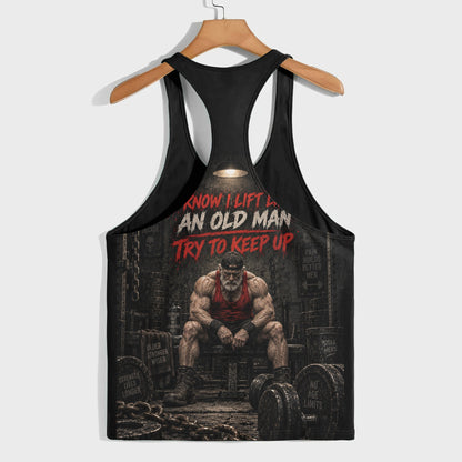 Bodybuilding Racerback Tank Top- TT03300