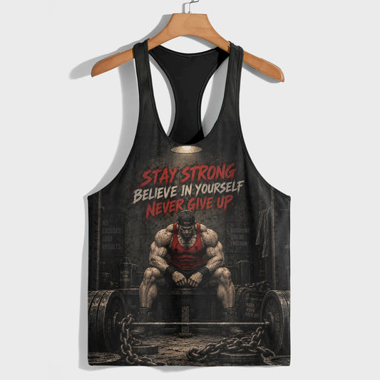 Bodybuilding Racerback Tank Top- TT03301