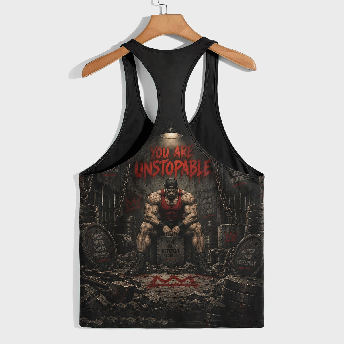 Bodybuilding Racerback Tank Top- TT03302