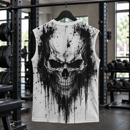 Dread Skull Cut-Off Tank- TT03318
