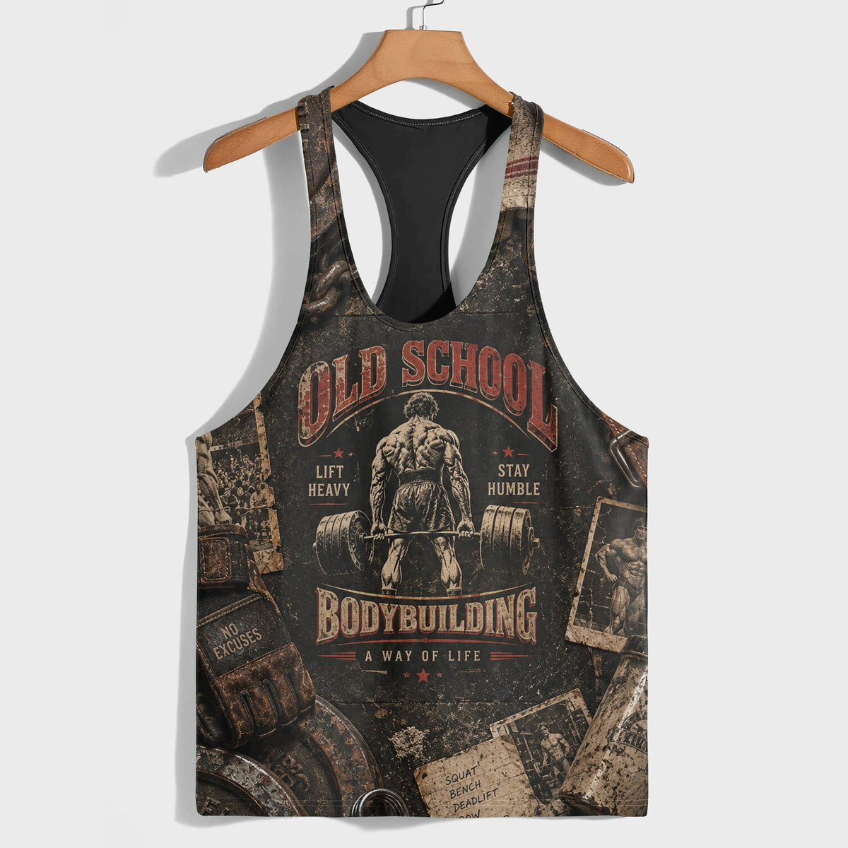 Bodybuilding Racerback Tank Top- TT03374