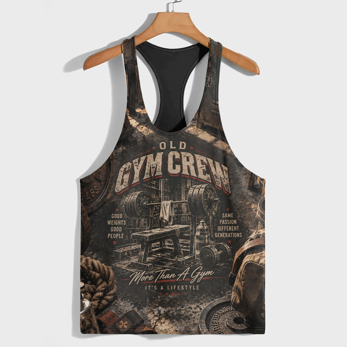 Bodybuilding Racerback Tank Top- TT03376
